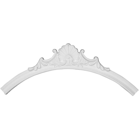 Ekena Millwork 77 5/8"OD x 70 7/8"ID x 3 3/8"W x 1"P Shell Ceiling Ring (1/4 of complete circle) CR77SH